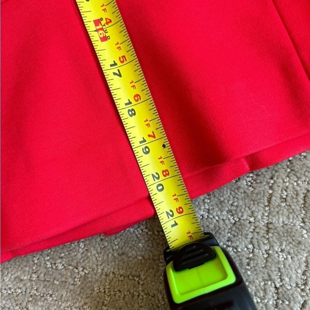 NEW Halogen Fitted Blazer Hidden Buttons Pink Hibiscus Polyester Women's Size 6 - Picture 15 of 16